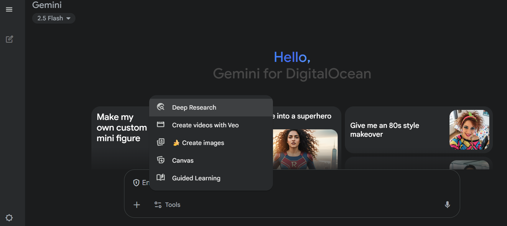 Nano Banana create image